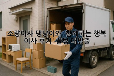 🐶🐱 소량이사, 댕냥이와 🐾 함께하는 행복 이사 후기 & 꿀팁 대방출! 🏡