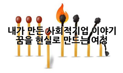 내가 만든 사회적기업 이야기: 꿈을 현실로 만드는 여정