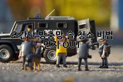 🏠✨ 초간단 방충망 솔 청소 비법! 먼지 OUT!